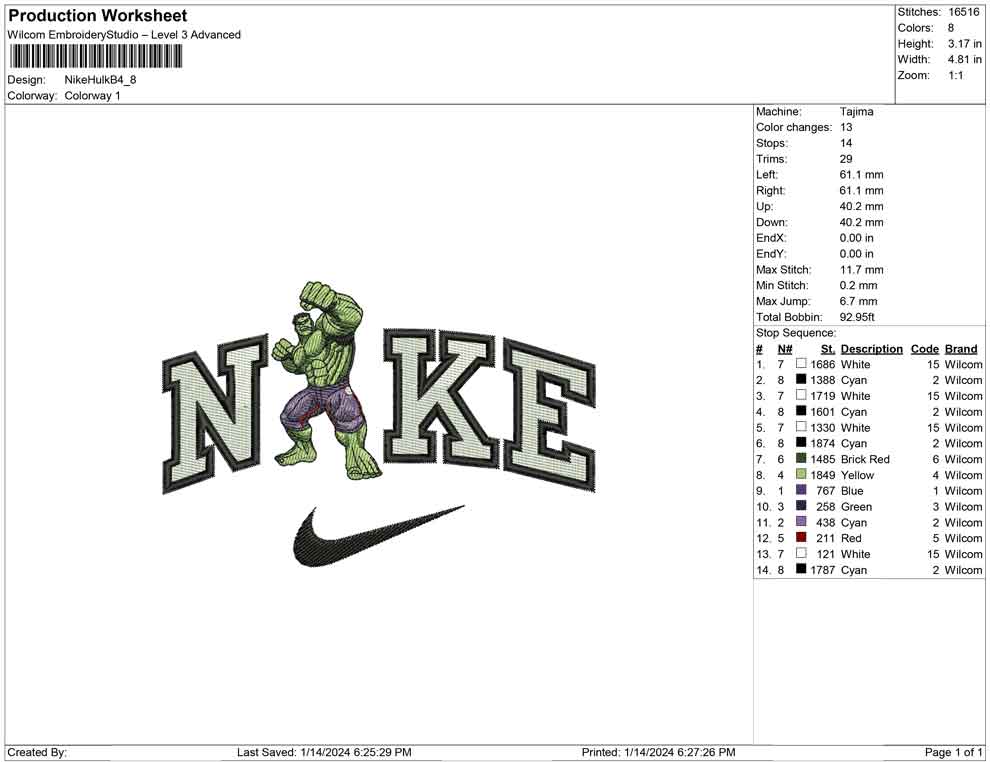 Nike Hulk B