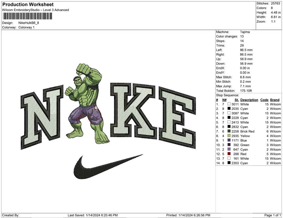Nike Hulk B