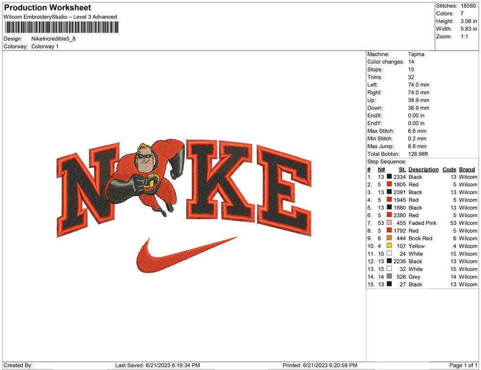 Nike Incredible