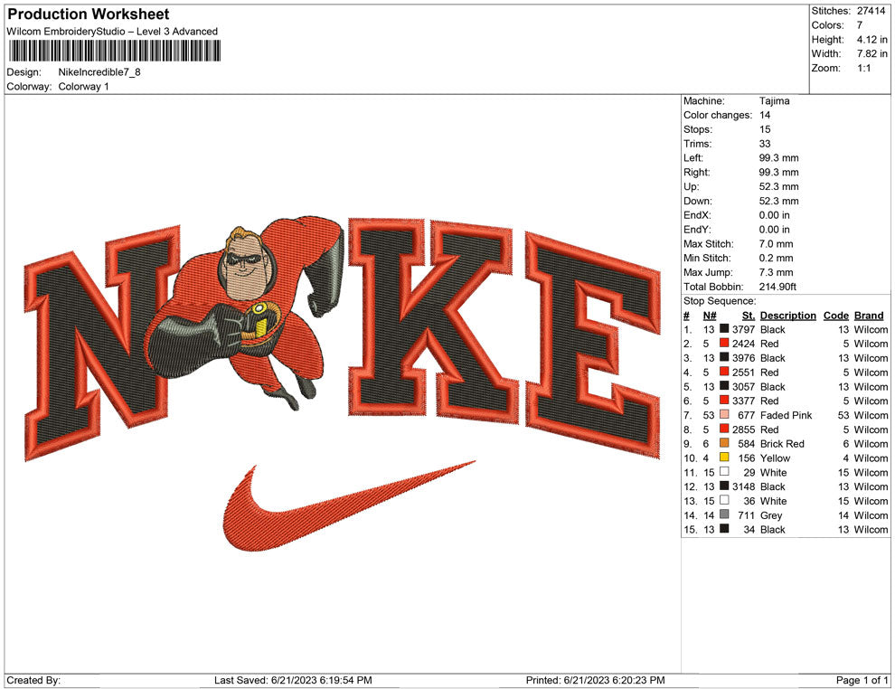 Nike Incredible
