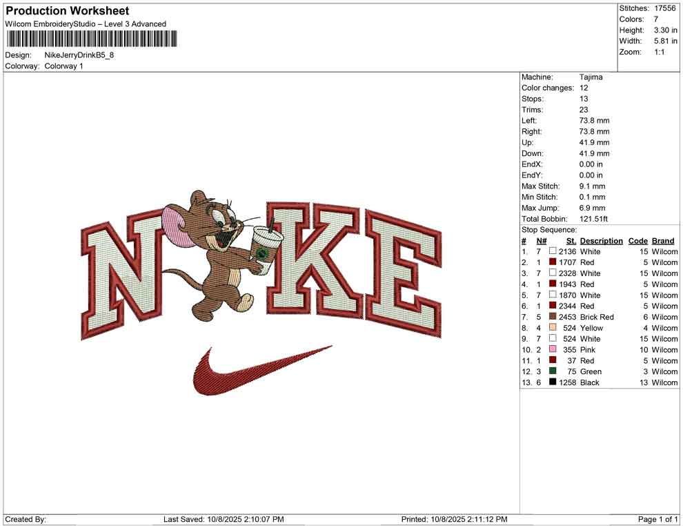 Nike Jerry Drink B