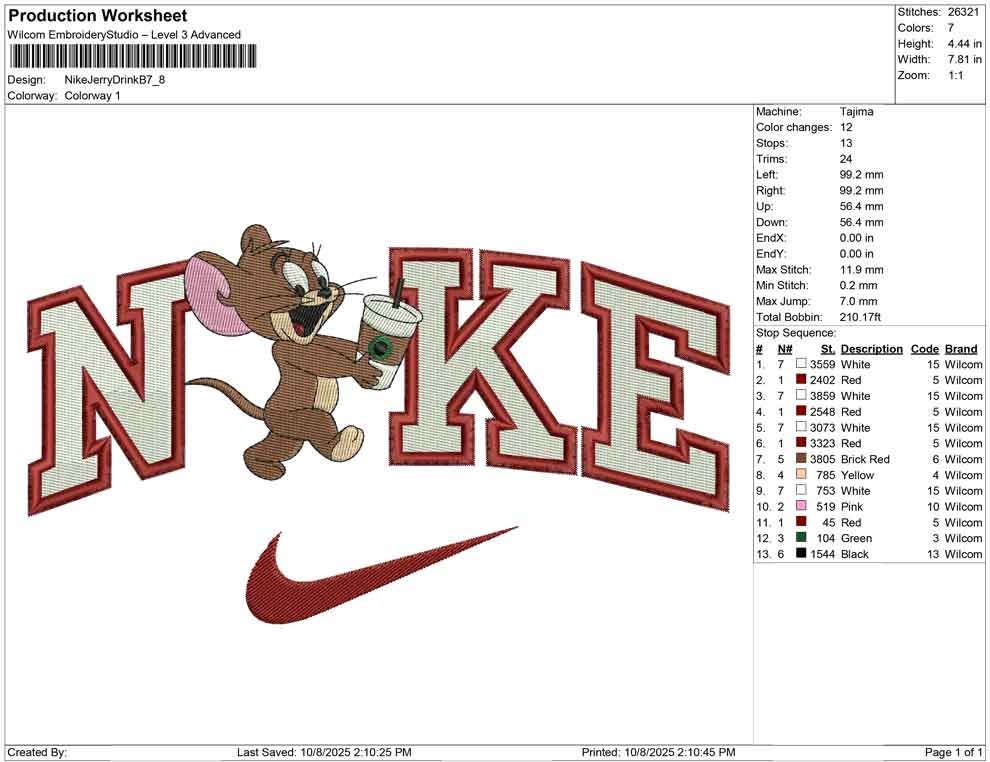 Nike Jerry Drink B