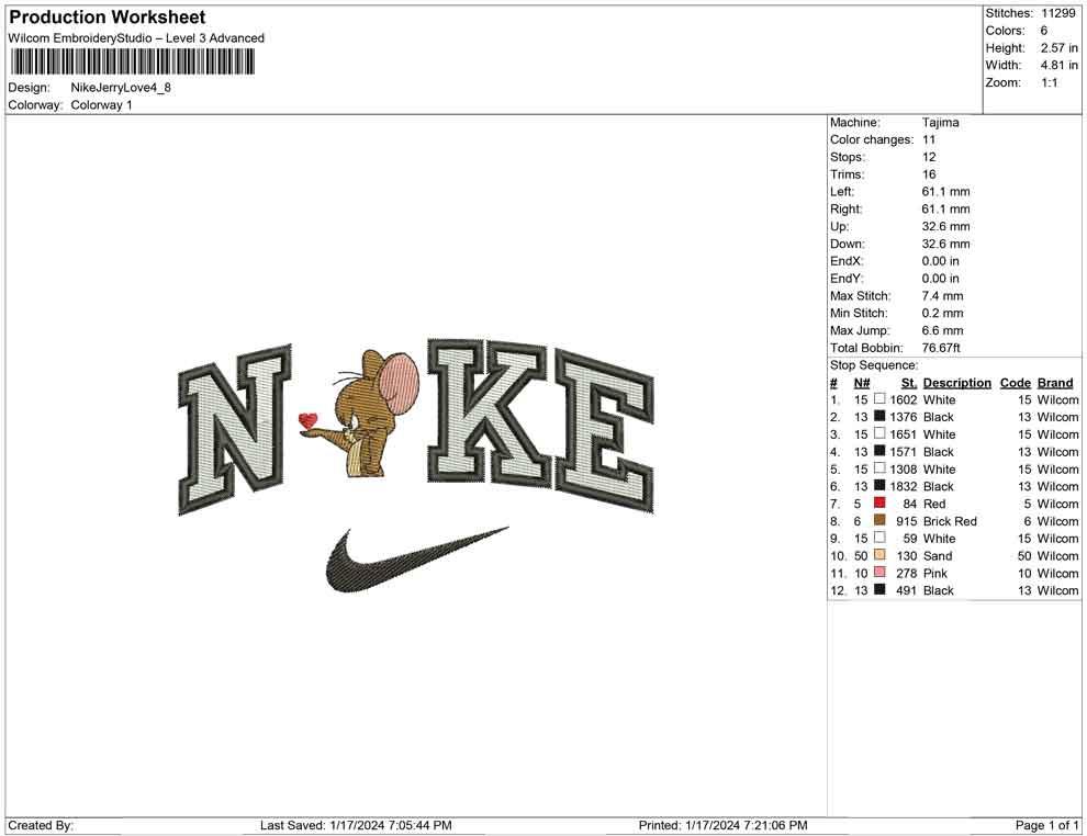 Nike Jerry Love