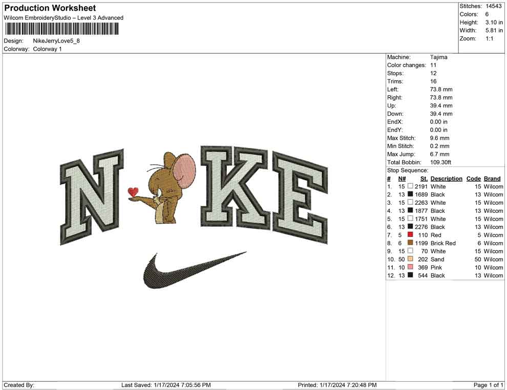 Nike Jerry Love