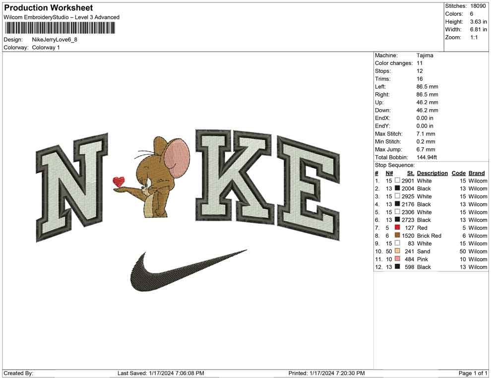 Nike Jerry Love