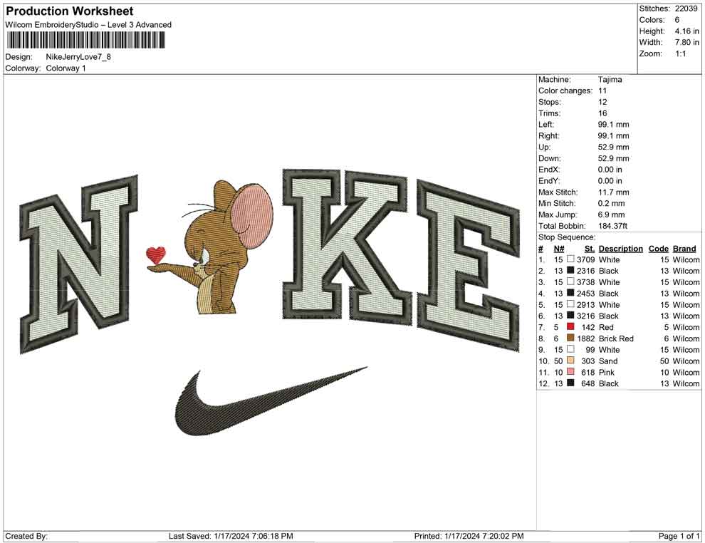 Nike Jerry Love