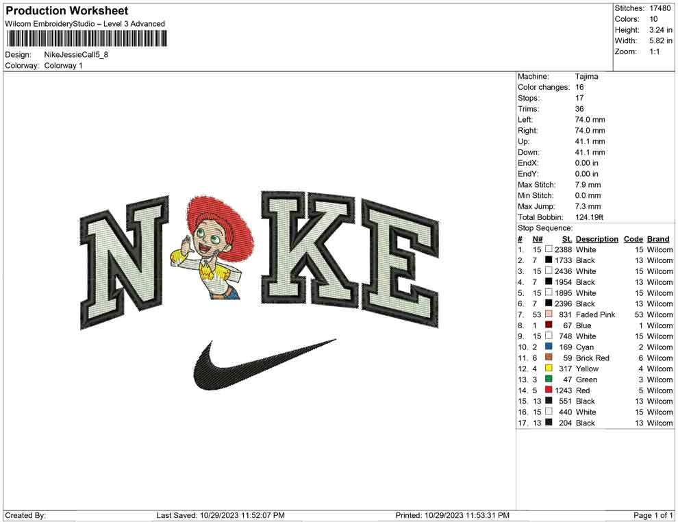 Nike Jessie Call