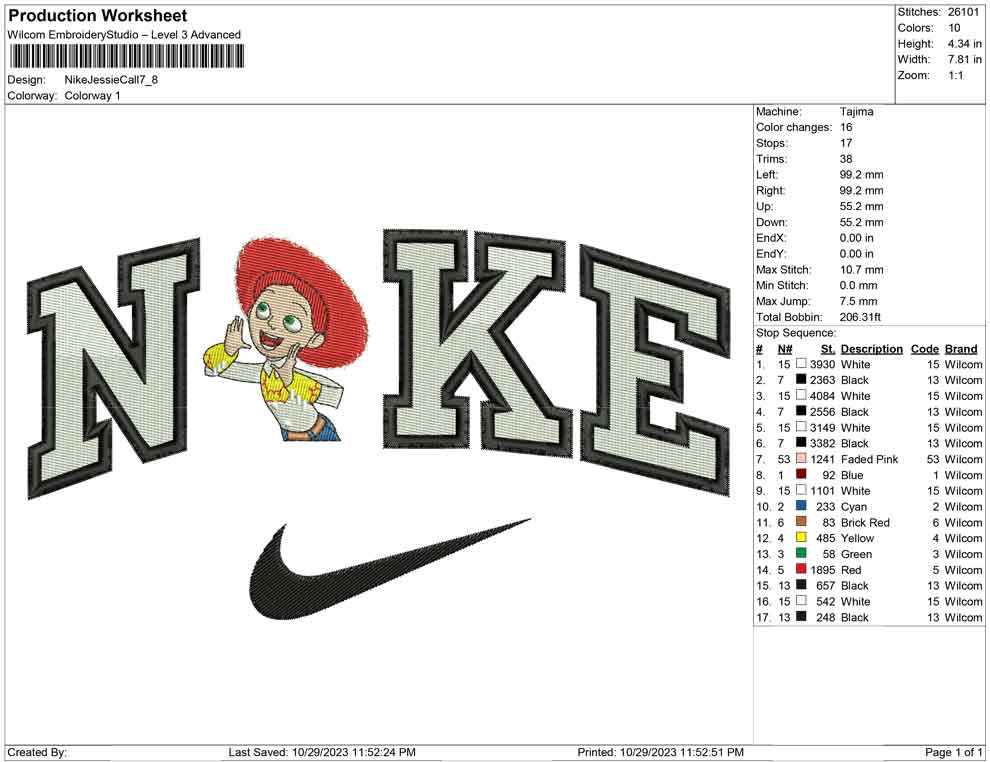 Nike Jessie Call