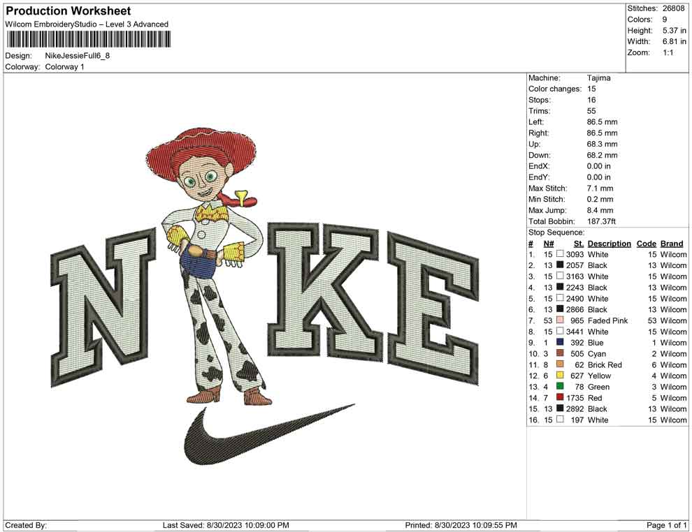 Nike Jessie Full
