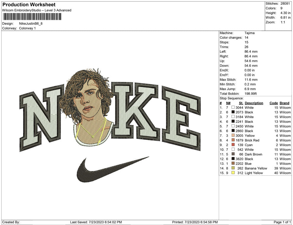 Nike Justin B