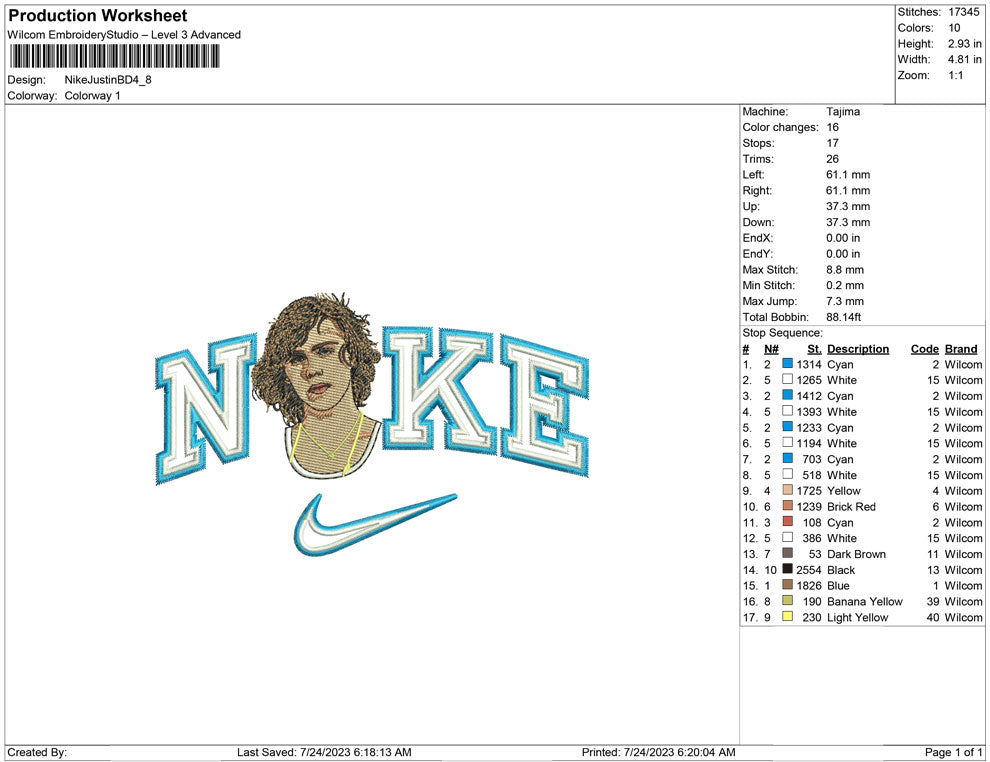 Nike Justin BD