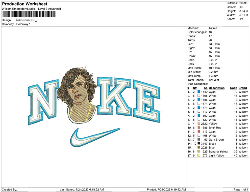 Nike Justin BD