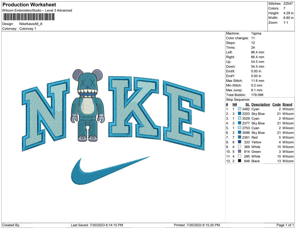 Nike Kaws A