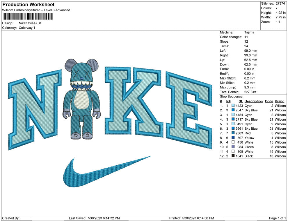 Nike Kaws A