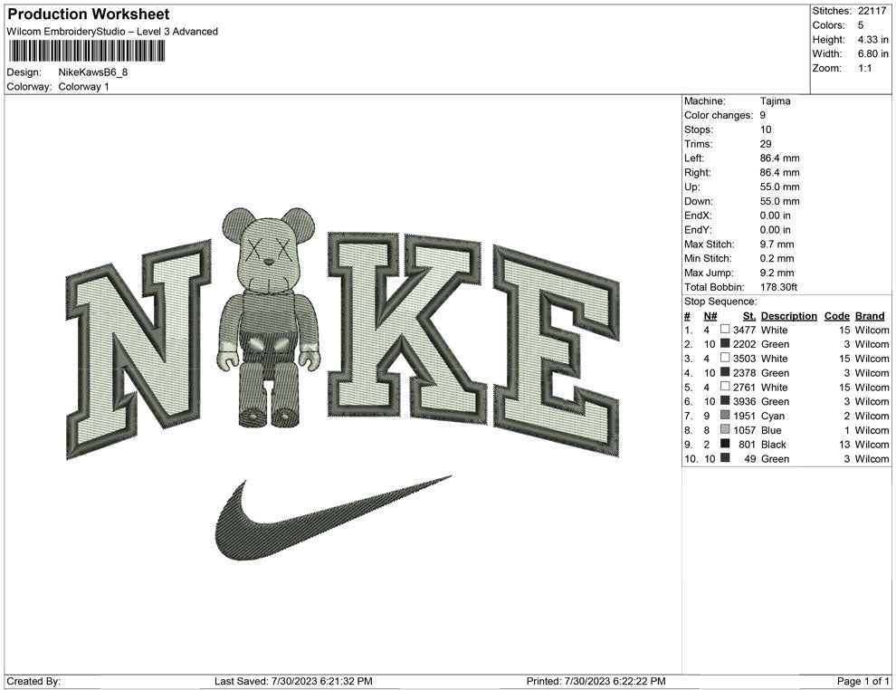 Nike Kaws B