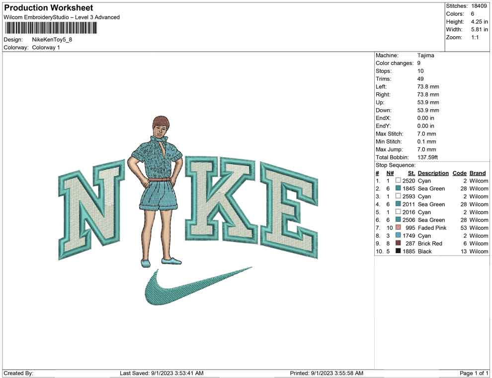 Nike Ken Toy