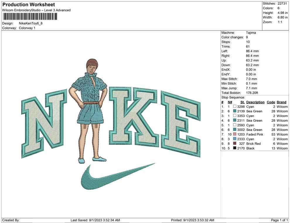 Nike Ken Toy