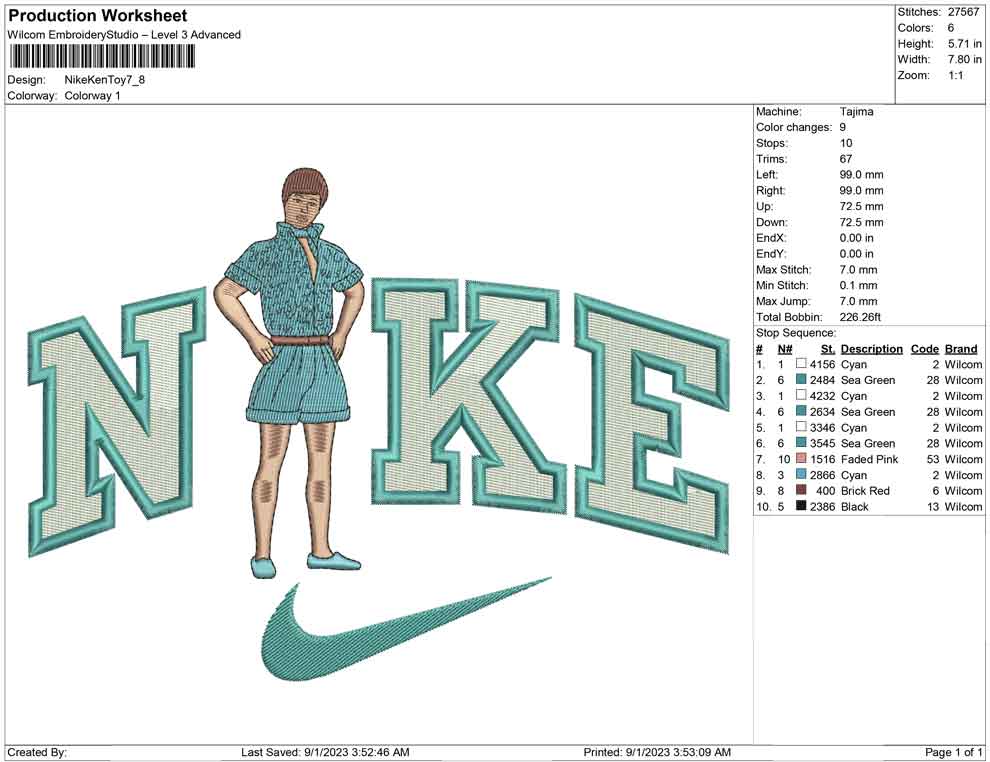 Nike Ken Toy