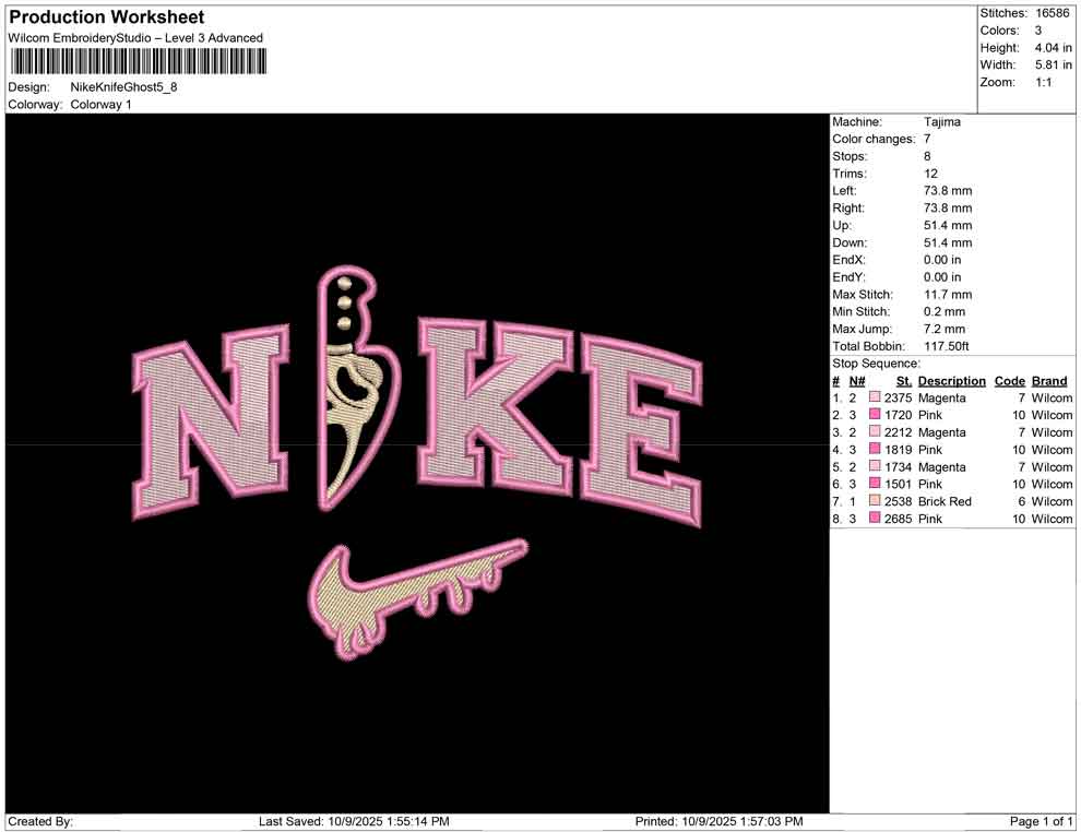 Nike Knife Ghost