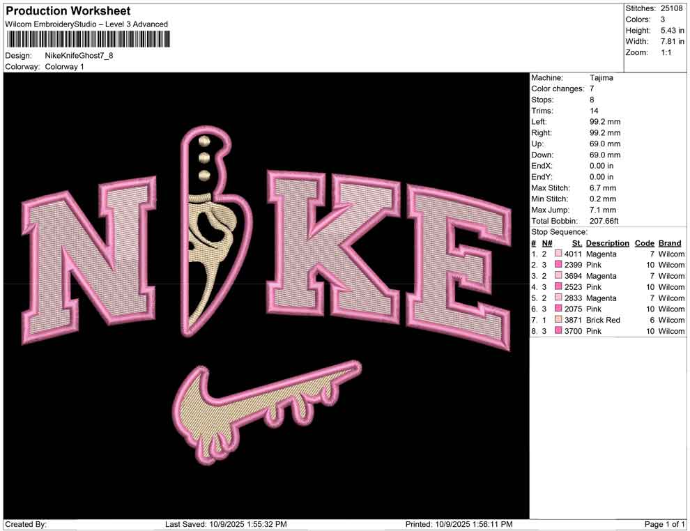 Nike Knife Ghost