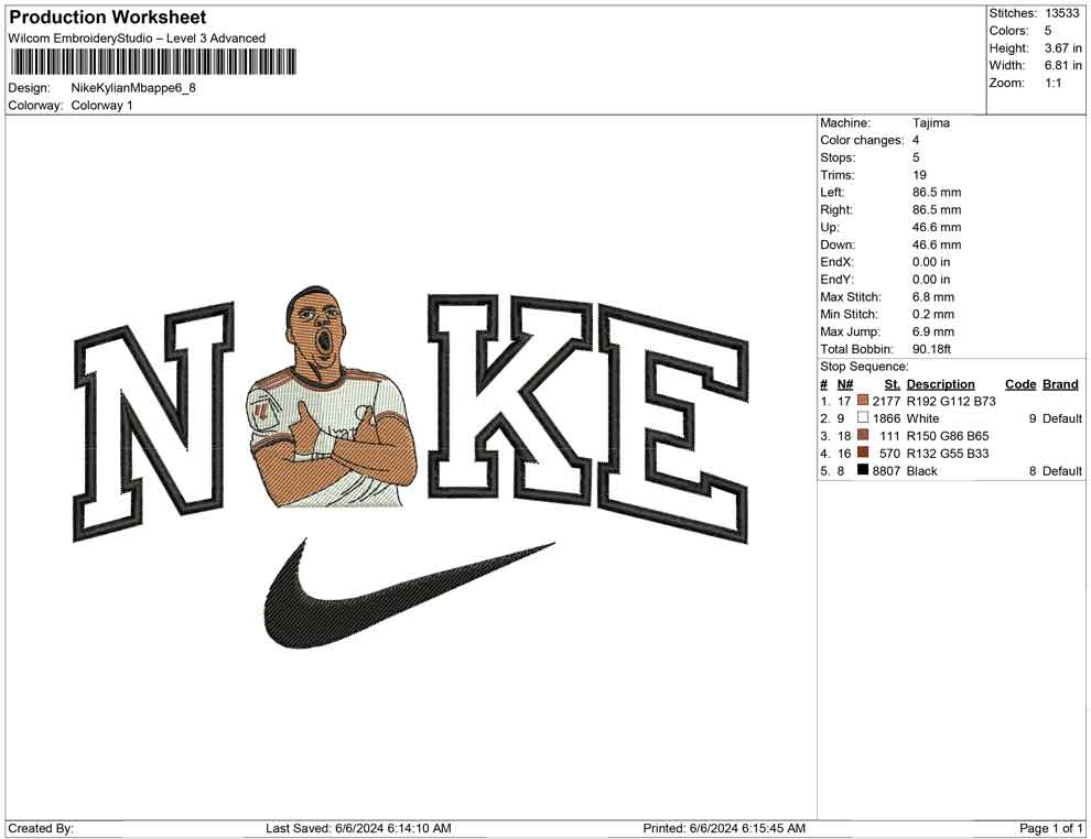 Nike Kylian mbappe