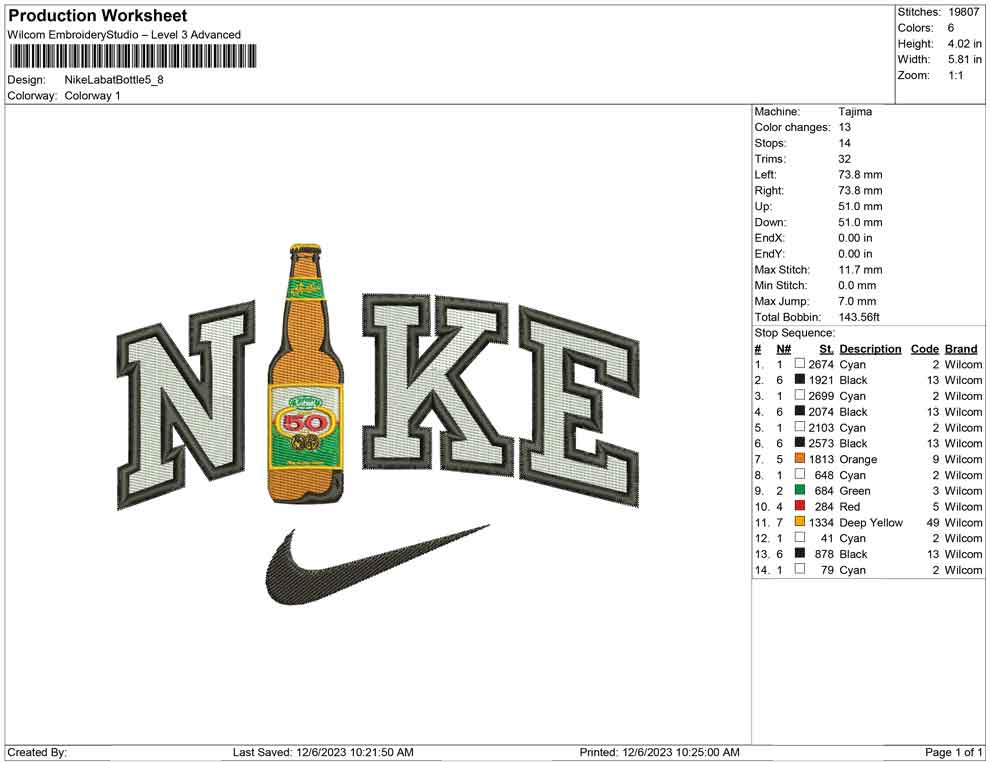 Nike Labat Bottle