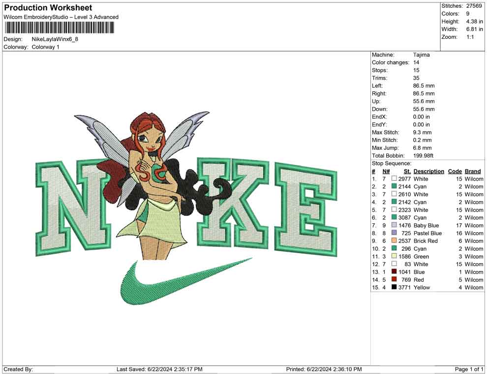 Nike Layla Winx