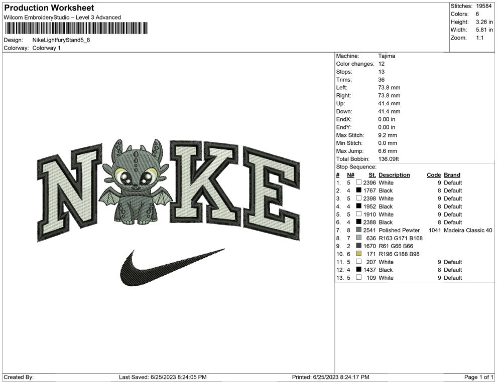 Nike Lightfury Stand