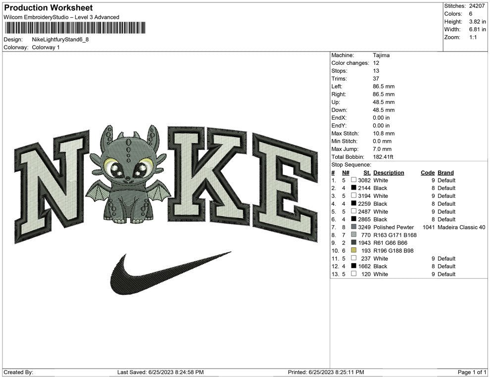 Nike Lightfury Stand
