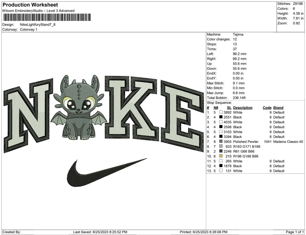 Nike Lightfury Stand