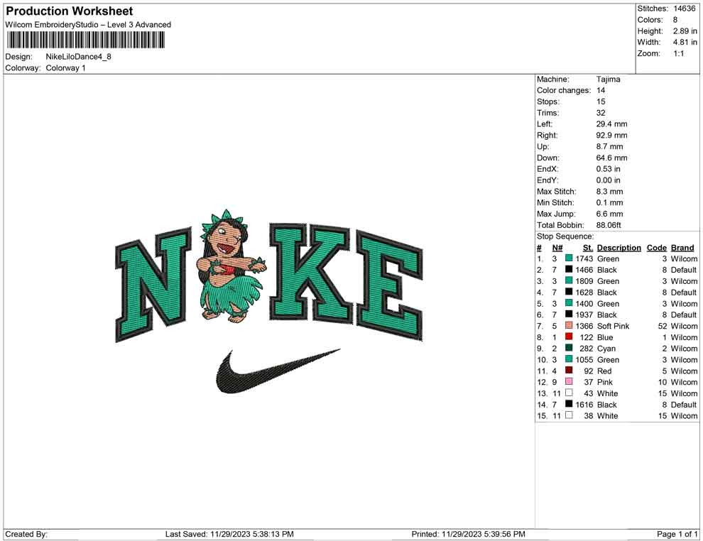 Nike Lilo Dance