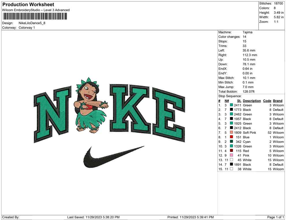 Nike Lilo Dance
