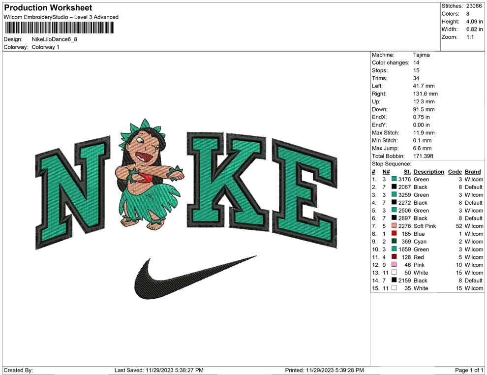 Nike Lilo Dance