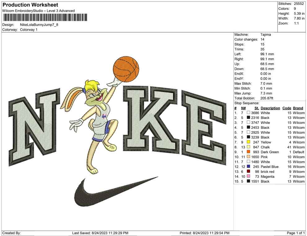 Nike Lola Bunny Jump