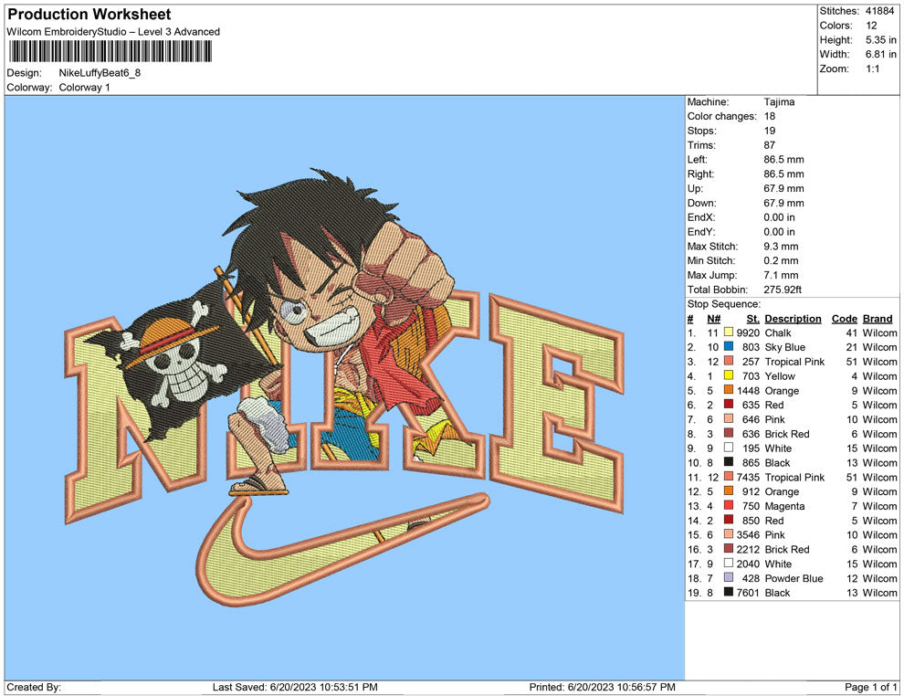 Nike Luffy Beat