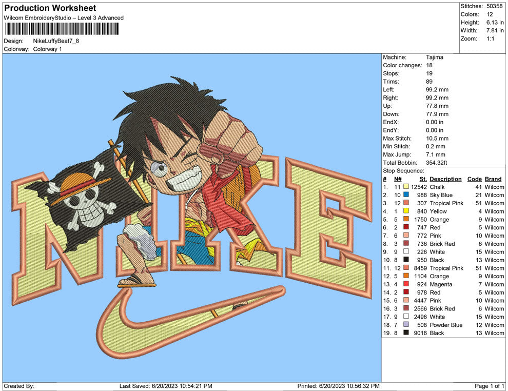 Nike Luffy Beat