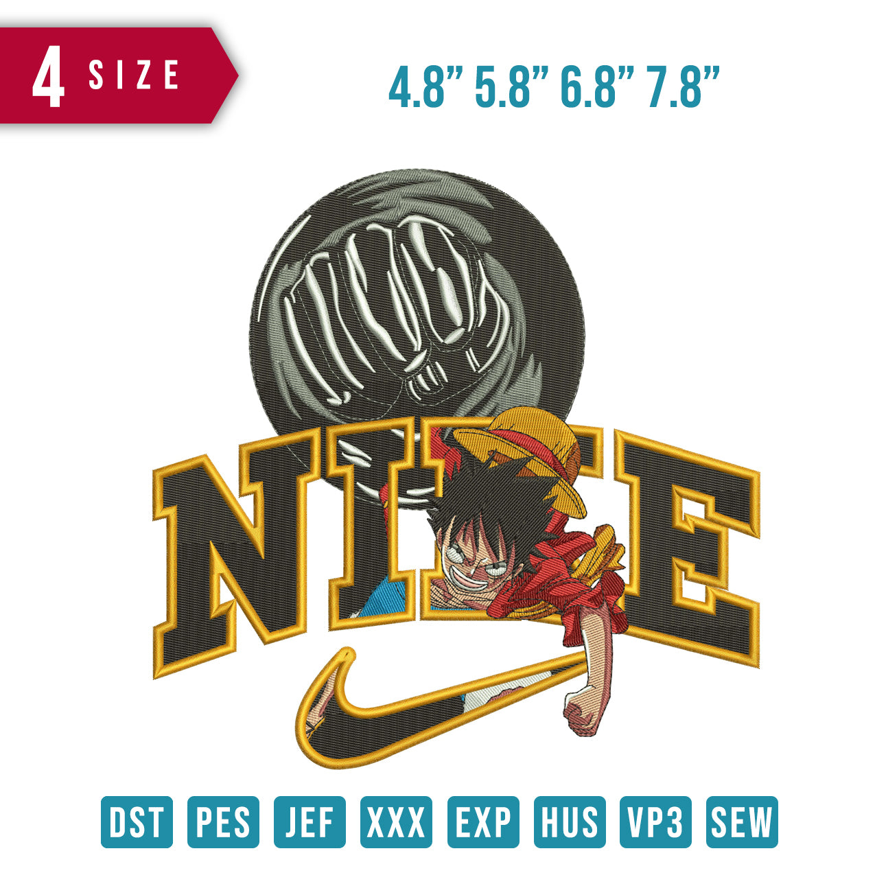 Nike Luffy Big hand