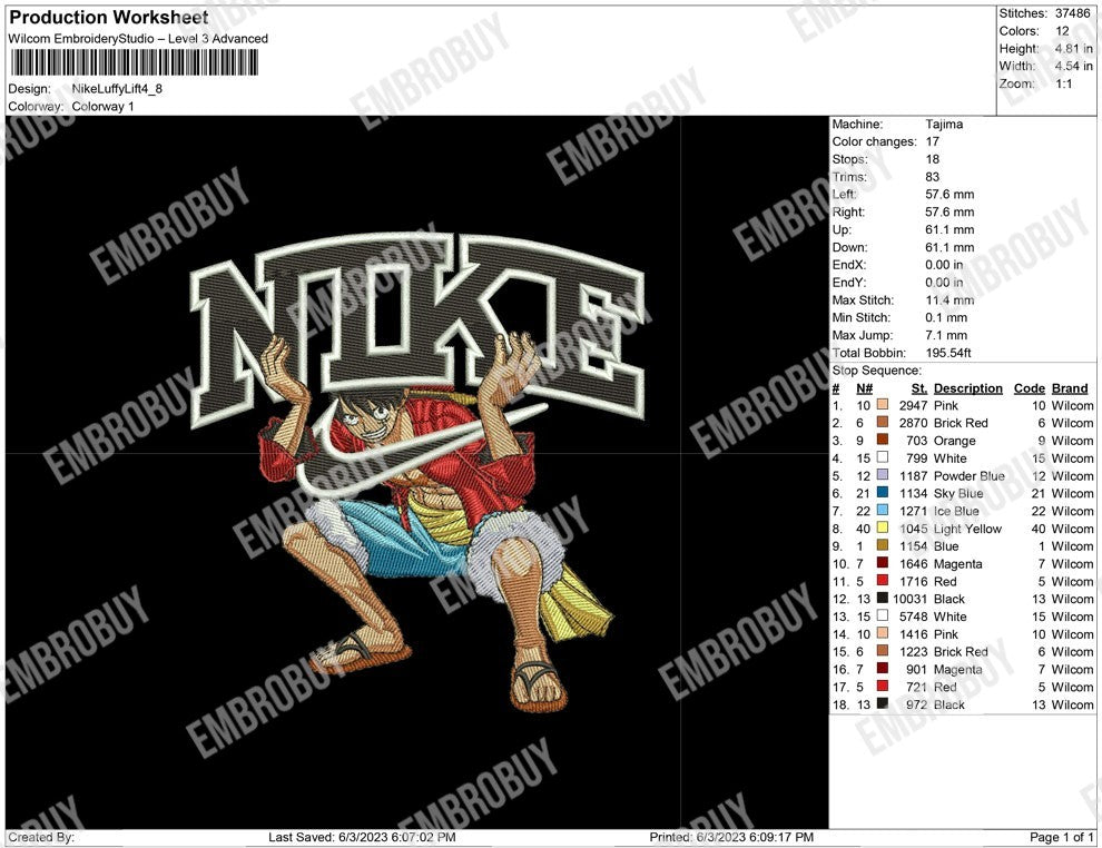 Nike Luffy Lift