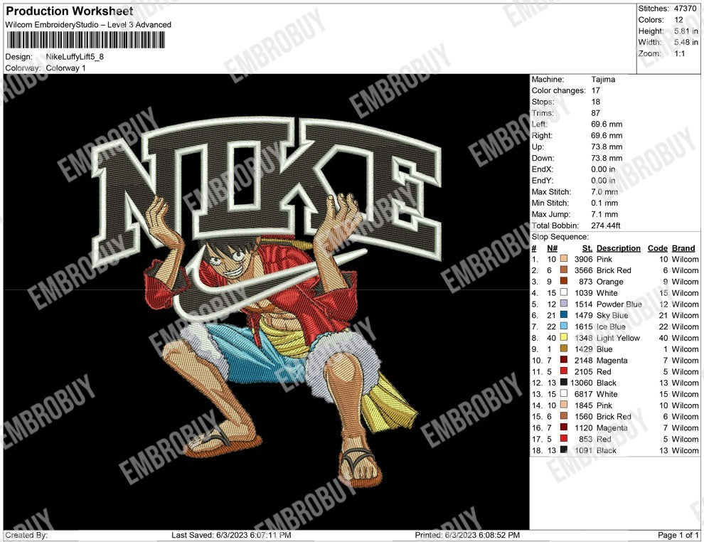 Nike Luffy Lift