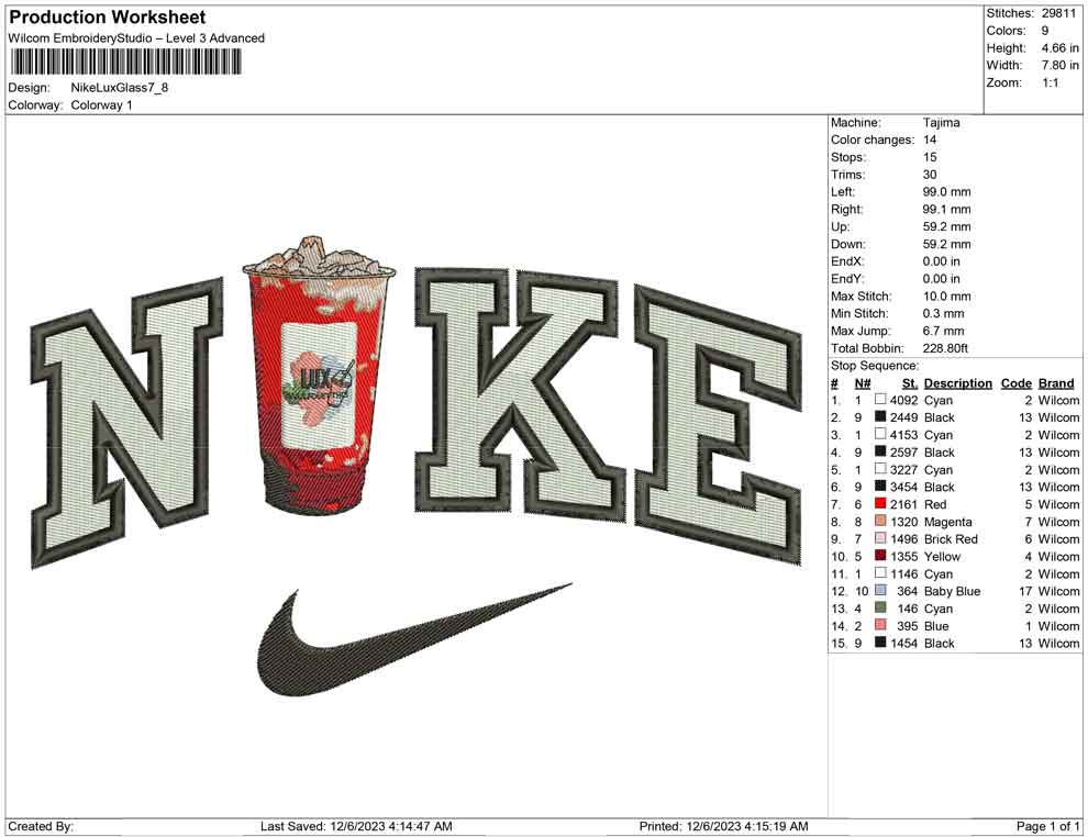 Nike Lux Glass
