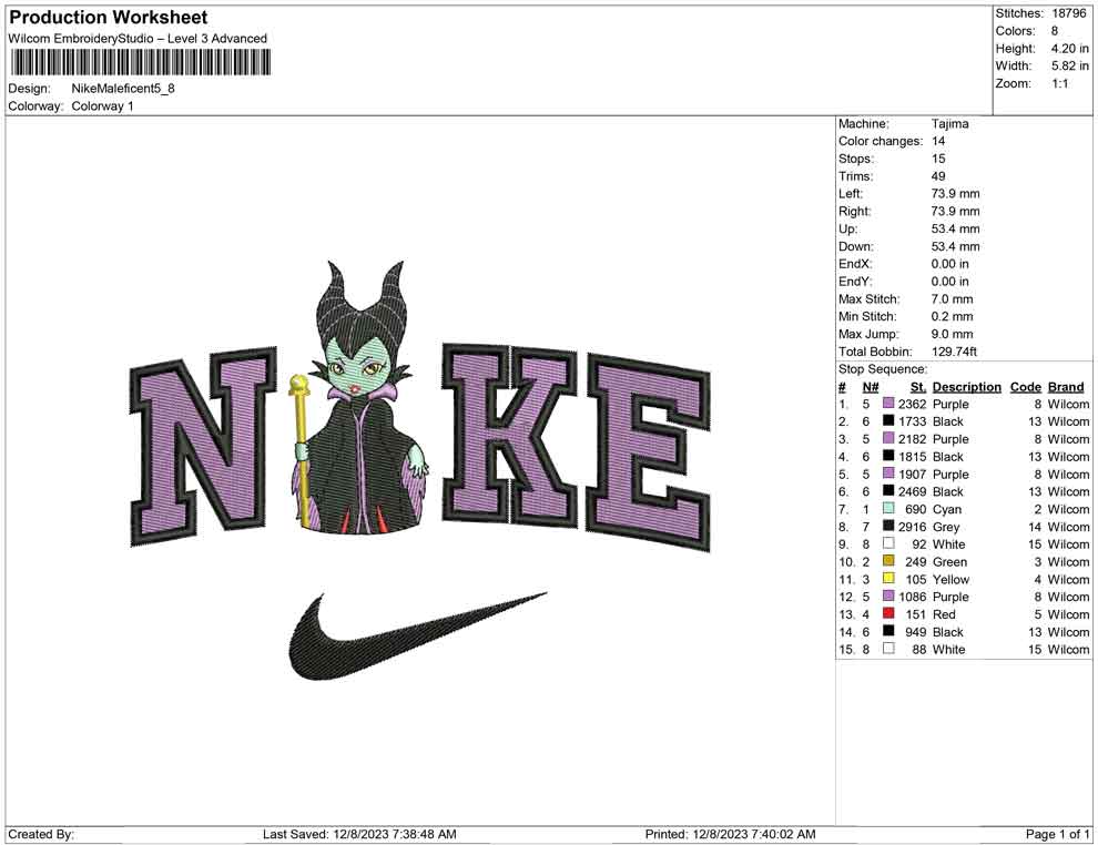 Nike Maleficent