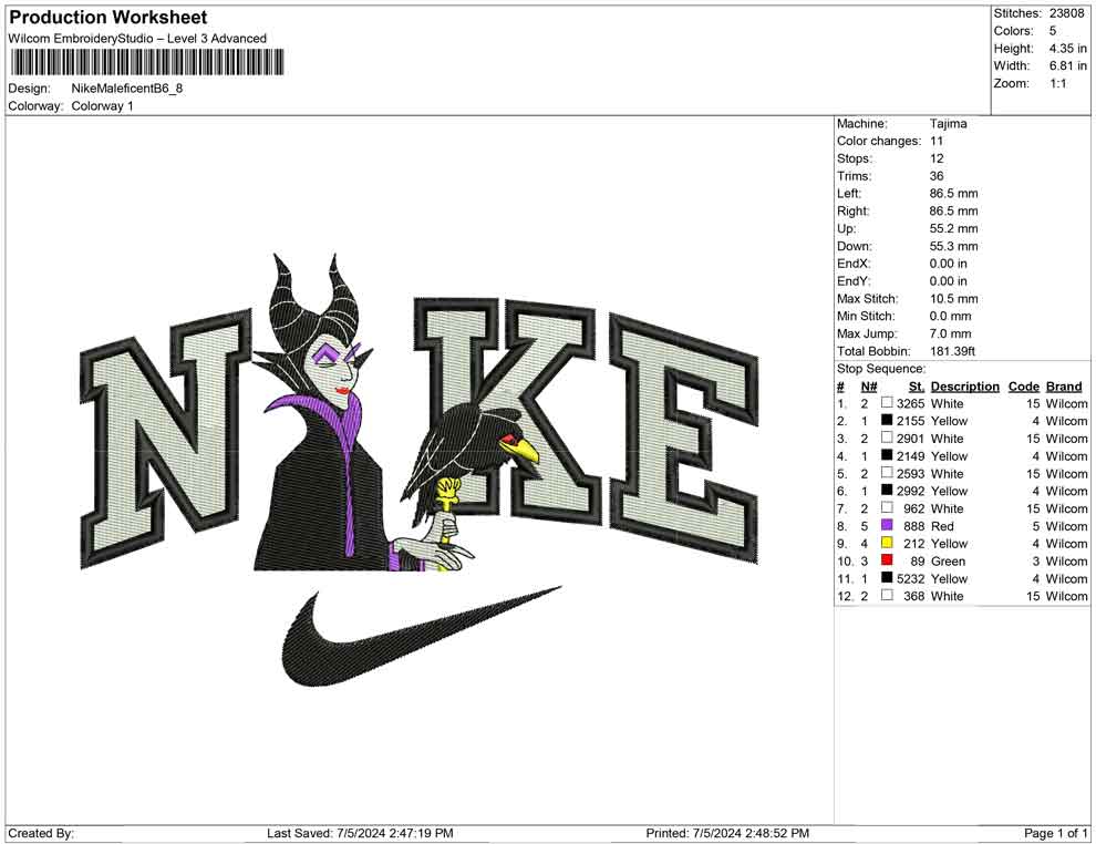 Nike Maleficent B