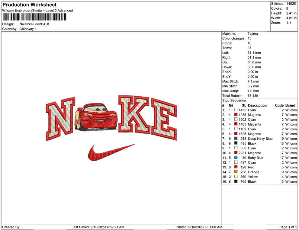 Nike Mc queen B