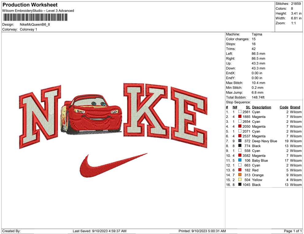 Nike Mc queen B