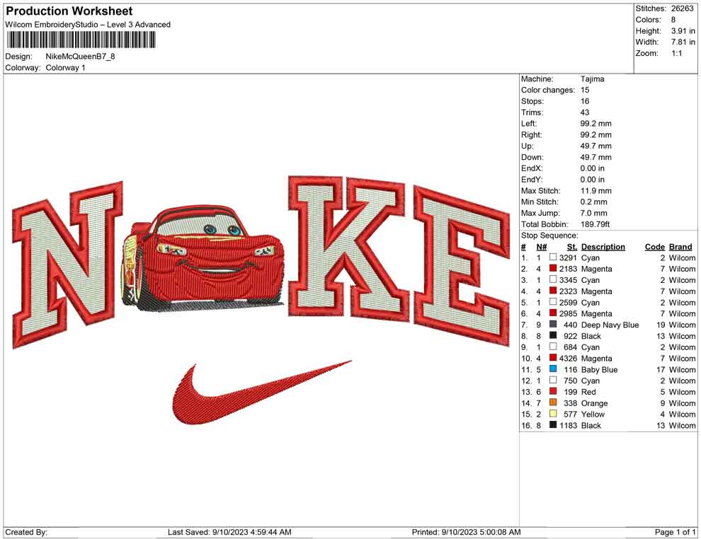 Nike Mc queen B