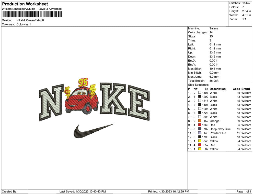 Nike Mcqueen Fat