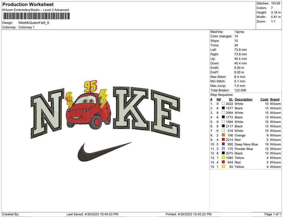 Nike Mcqueen Fat