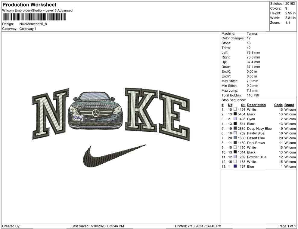 Nike Mercedez