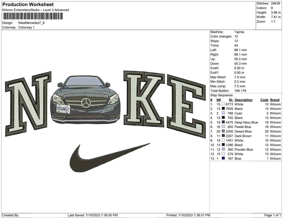 Nike Mercedez