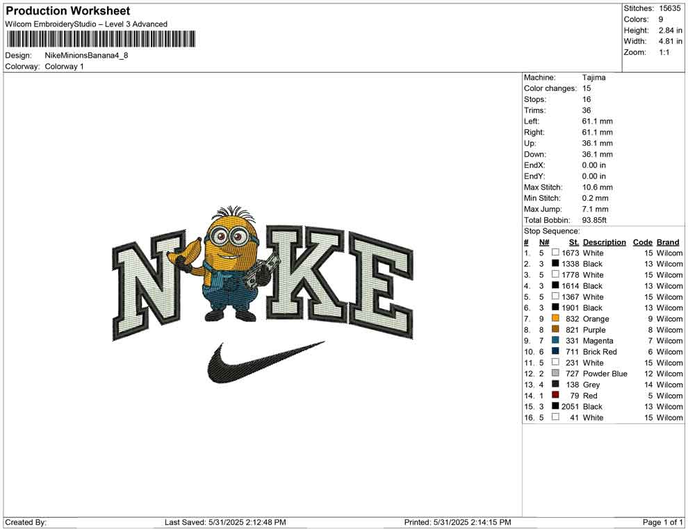 Nike Minions Banana